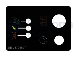 Pegatina, led options