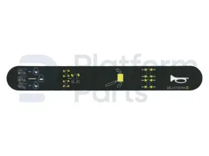 Decal, horn, control box