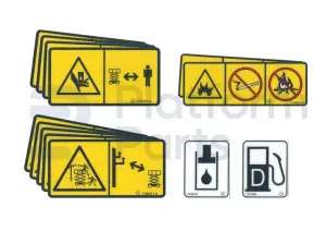 Decal kit, symbol, ES-series