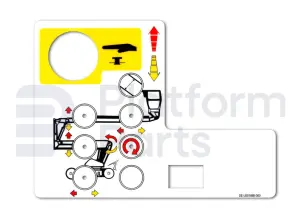 Decal, lower control