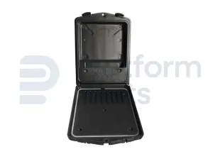 Document holder A4, plastic, hinge
