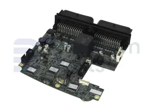 Electronic card, control box
