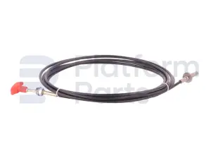 Emergency lowering cable