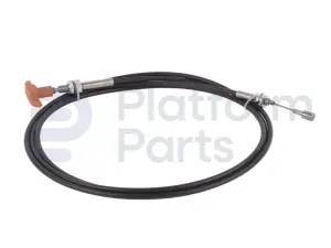 Emergency lowering cable
