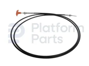 Emergency lowering cable