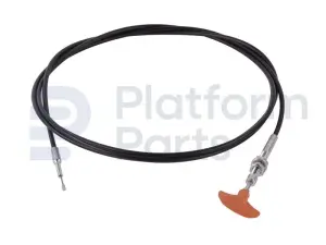 Emergency lowering cable