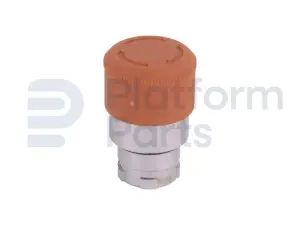 Emergency stop metal with turn