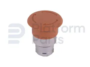 Emergency stop metal with turn