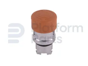 Emergency stop metal with turn
