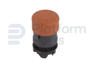 Emergency stop plastic with turn