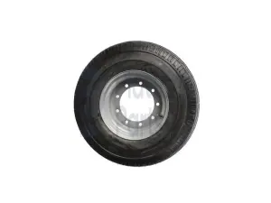 Tire (black) + rim, foamed, 9*9.5