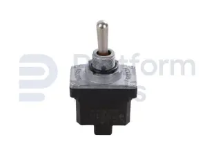 Toggle switch, (ON)-OFF-(ON), DPDT