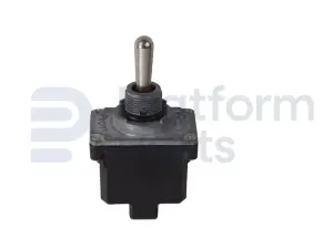 Toggle switch, ON-OFF-ON, DPDT