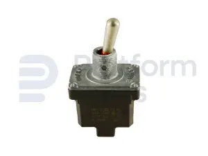Toggle switch, (ON)-ON, DPDT