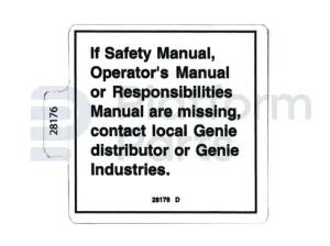Decal, manual not here