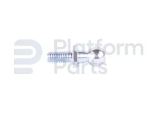 Gas spring, ball