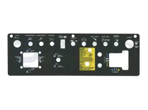 Decal, control, control box, Dutch