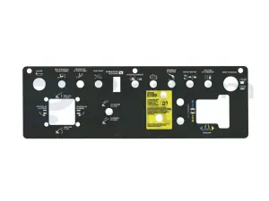 Decal, control, control box, French