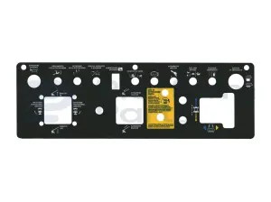 Decal, control, control box, Italien