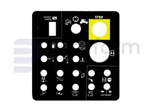 Decal, lower control, Dutch