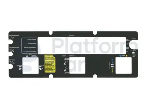 Decal, control, control box, German