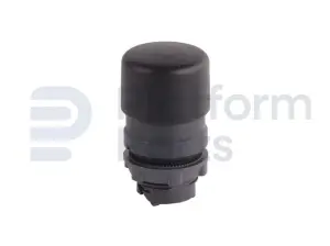 Push button, black