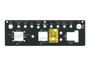 Decal, control, control box, Dutch