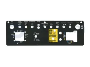 Decal, control, control box, German