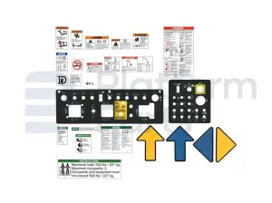 Decal kit, safety Z45-25JRT