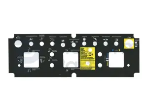 Decal, control, control box, German