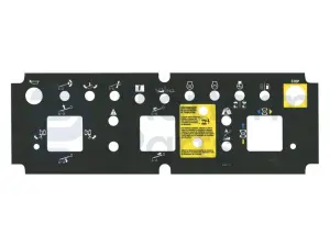 Decal, control, control box, French