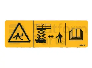 Decal, crushing hazard