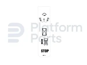 Decal, lower control