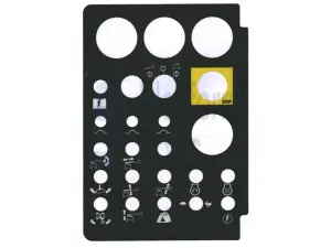 Decal, lower control