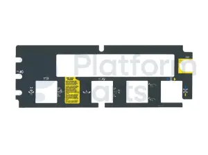 Pegatina, uso, caja de control