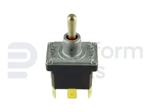 Toggle switch, ON-ON-ON, DPDT