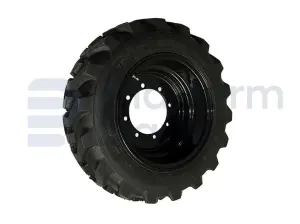All terrain tire, incl. rim+foam, LH
