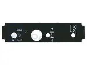 Decal, lower control
