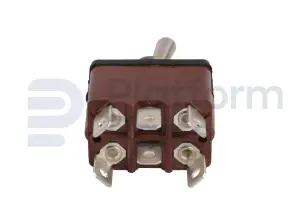 Toggle switch, (ON)-ON