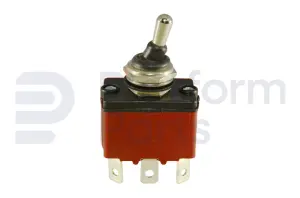 Toggle switch, (ON)-ON, SPDT