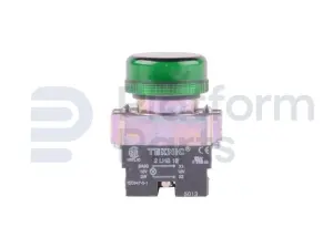 Indicator light, green