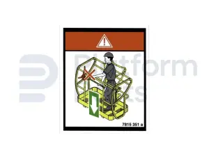 Decal, sliding bar