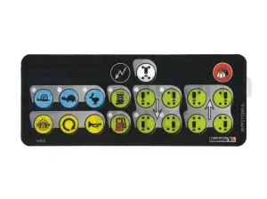 Decal, control, control box