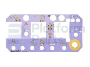 Decal, control, control box
