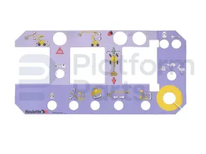 Decal, control, control box
