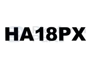 Decal 'HA18PX'