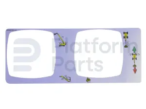 Decal, control, control box