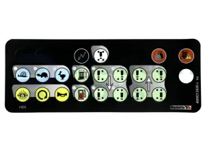 Decal, control, control box
