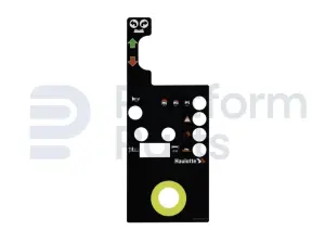 Decal, control, control box