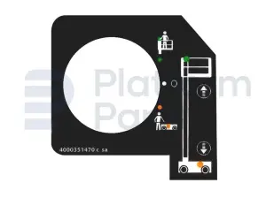 Decal, lower control